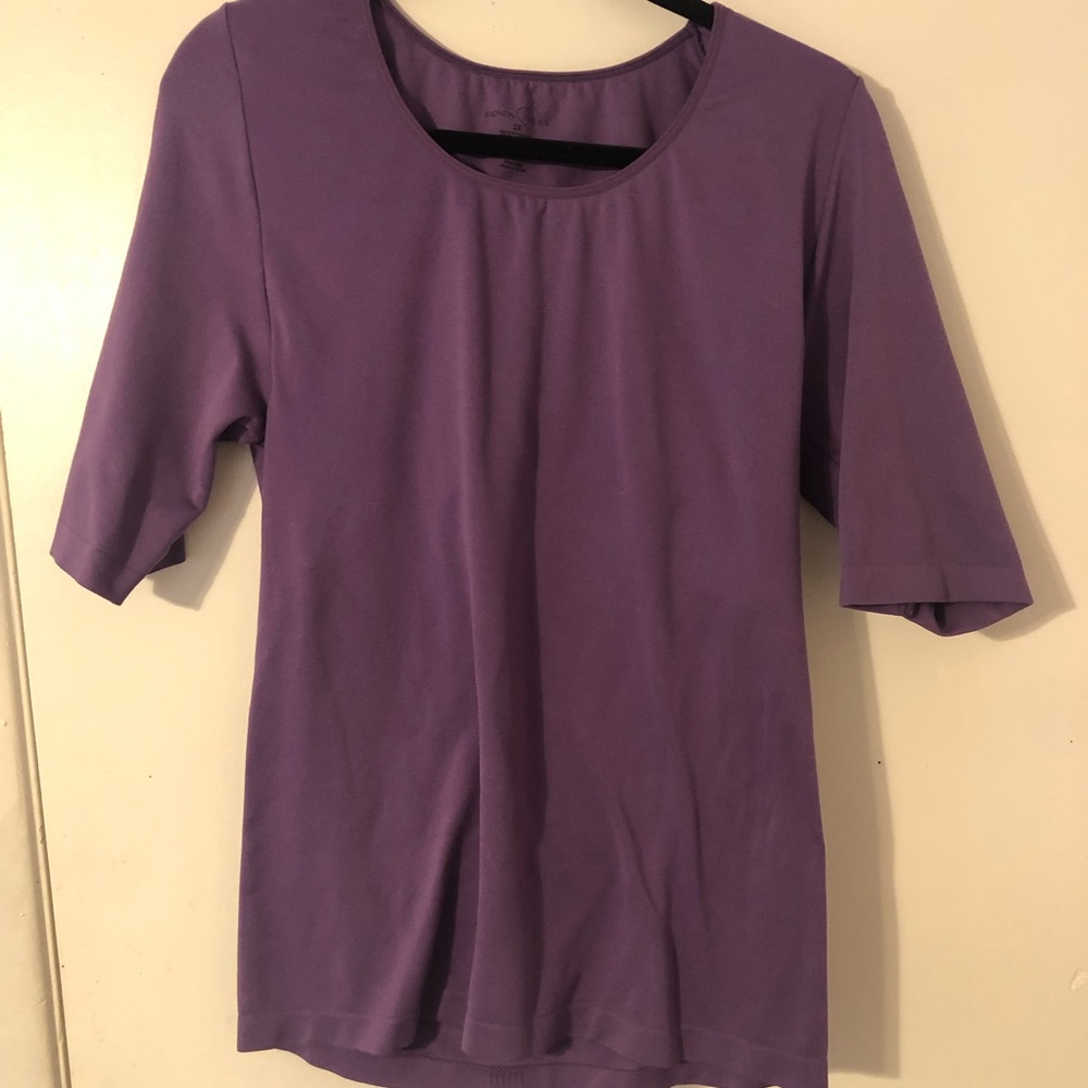 Sz 2x Rhonda Shear shape wear two tops one price